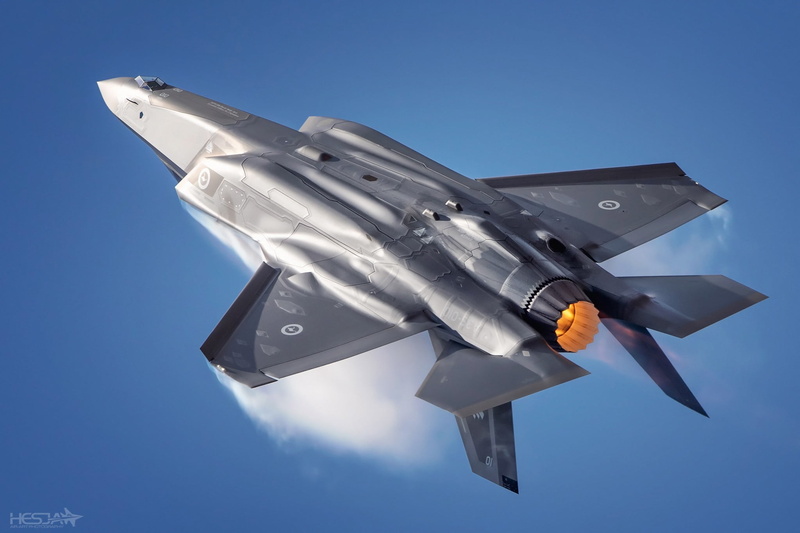 The Effect Of Prandtl — Glauert, HESJA Air-Art Photography, F-35 Lightning II, Fighter-bomber, F-35, The fast and the furious, 1080P, Lockheed Martin F-35A Lightning II