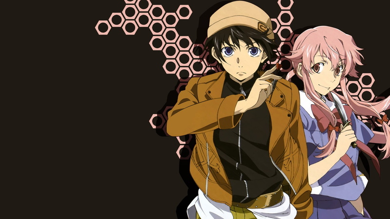 fashion, lifestyles, copy space, holding, front view, indoors, 1080P, Gasai Yuno, studio shot, looking at camera, standing, Mirai Nikki, yellow, cut out