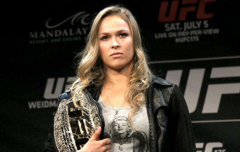 lifestyles, Ufc, portrait, adult, beautiful woman, western script, hair, long hair, young women, young adult, casual clothing, front view, Ronda rousey