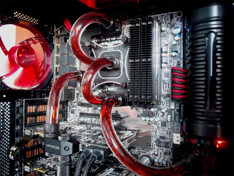 water cooling, 480P, computer
