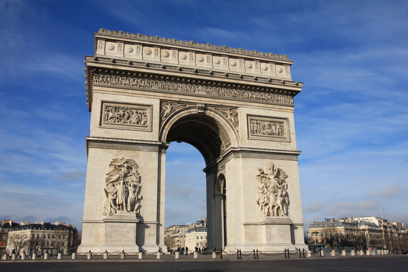 tourism, travel destinations, paris, art and craft, arc de triumph, history, outdoors, de, france, incidental people, europe, monument, triumphal arch