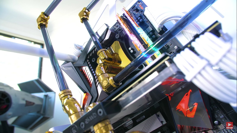 Trident Z, water cooling, 1080P, Pc build