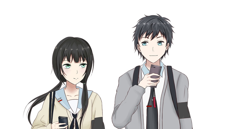 Chizuru Hishiro, Arata Kaizaki, Anime, 2K, ReLIFE