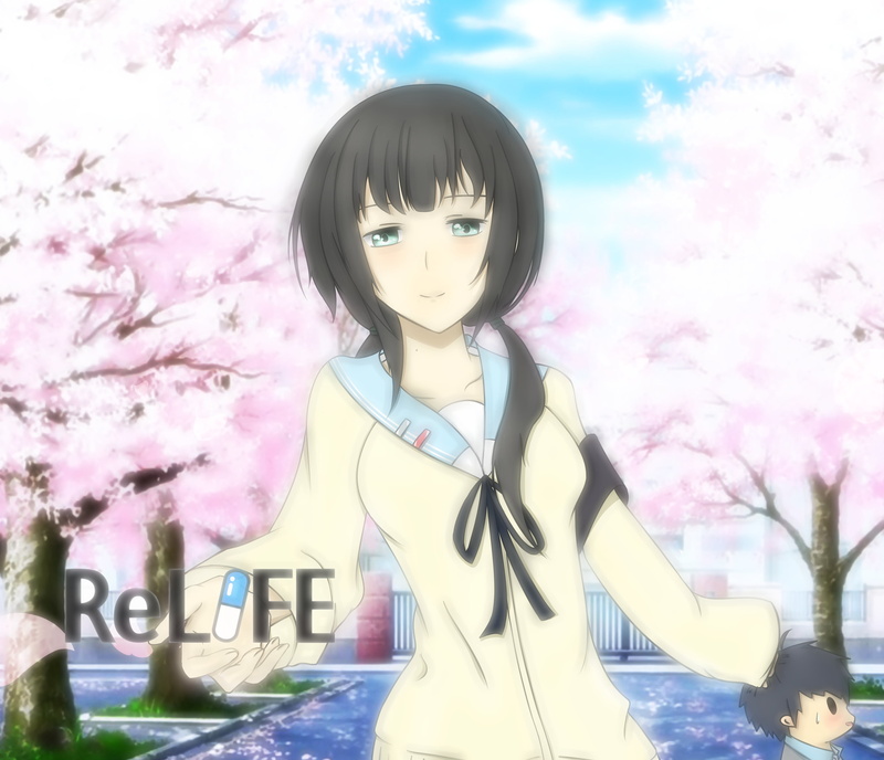 2K, Chizuru Hishiro, Arata Kaizaki, ReLIFE, Anime
