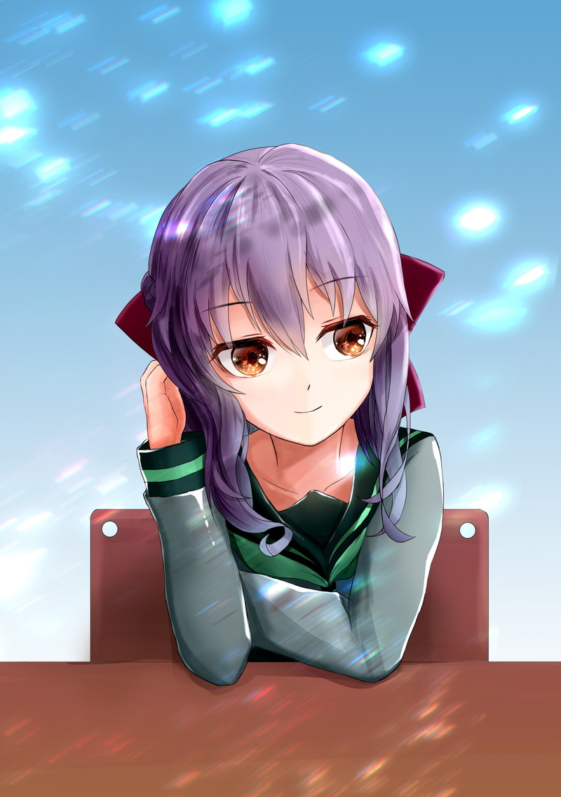 brown eyes, offspring, fun, purple hair, emotion, men, glasses, looking at camera, males, headphones, Hiiragi Shinoa, women, 2K, human body part, eyeglasses