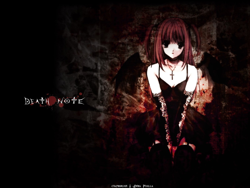 spooky, digital composite, Amane Misa, 720P, fear, front view, one person, portrait, looking at camera, celebration, Death Note, young adult, halloween