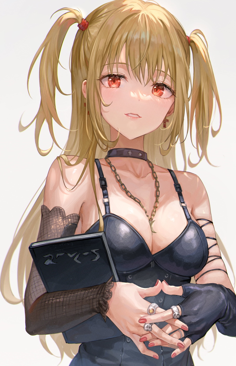 Death Note, Tokkyu (artista), anime girls, Misa Amane, anime, 4K