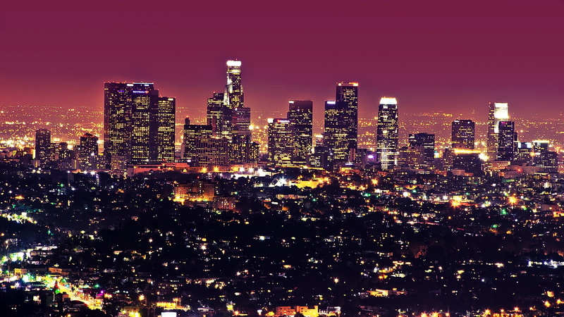 1080P, Los Angeles, skyscraper, cityscape