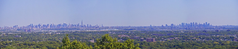 metropolis, skyscraper, 5K, New York City, triple screen, wide angle