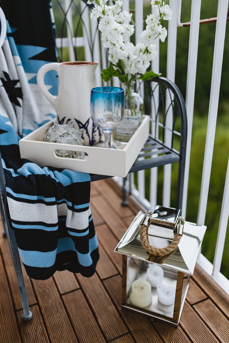 resting, drink, seat, glass, drinking glass, relax, plant, napkin, cozy, Style, seating, table, household equipment, freshness, indoors, decorations, Seaside