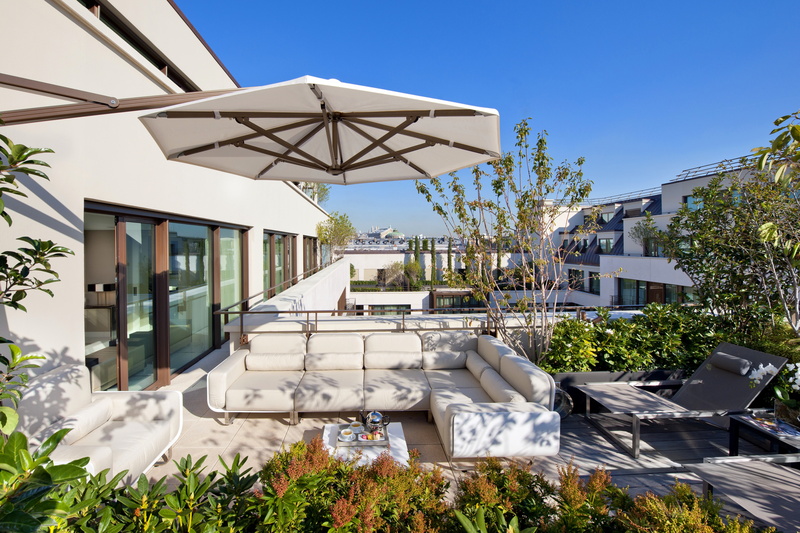 interior, white, trees, exterior, sofa, 5K, couch, penthouse, table, flowers, Breakfast, canopy