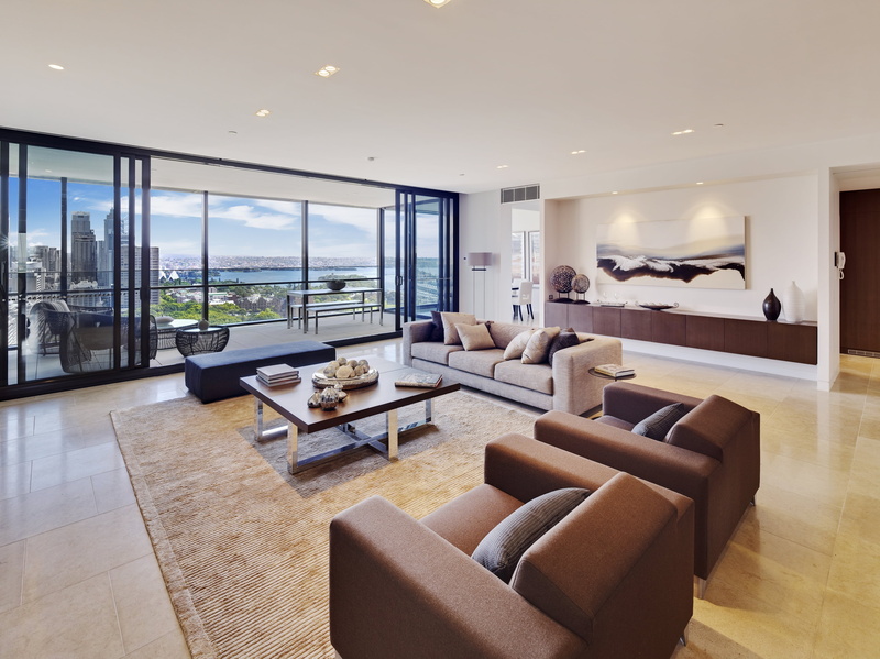 the city, day, furniture, flooring, luxury, no people, penthouse, table, coffee table, style, sofa, window, absence, home interior, architecture, electric lamp