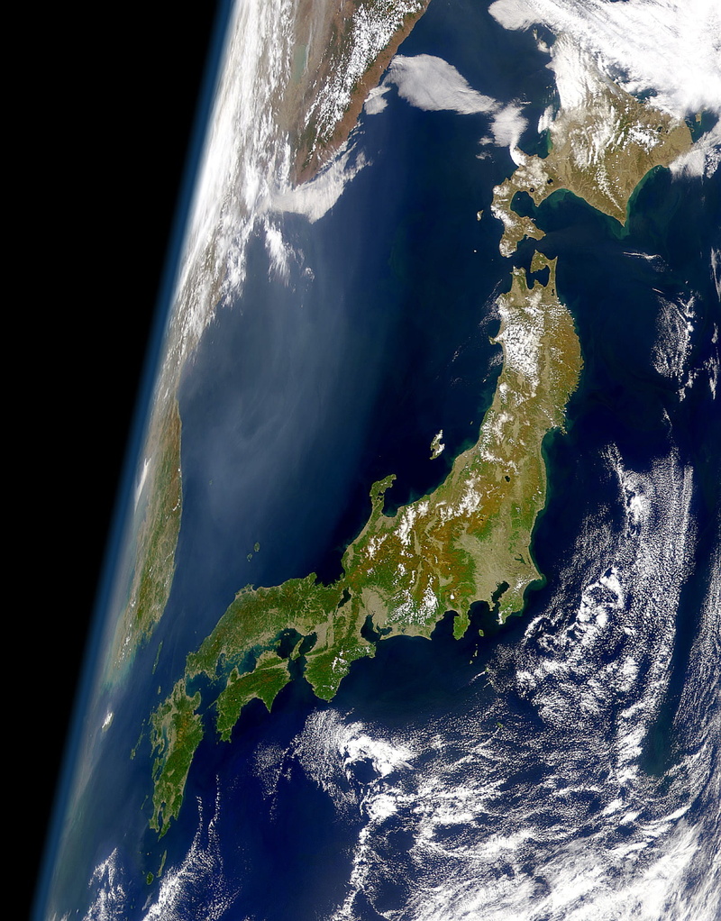 public domain, storm, planet - space, Japan, planet earth, globe - man made object, satellite image, blue, topography, scenics, physical geography, bay