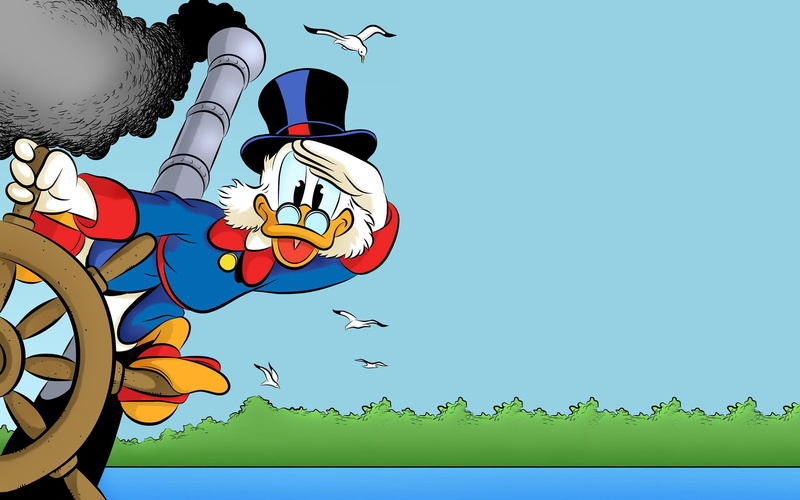 duck, scrooge, cartoon, 2K, donald, character, cartoons, mcduck, disney, scrooge mcduck, 2560x1600