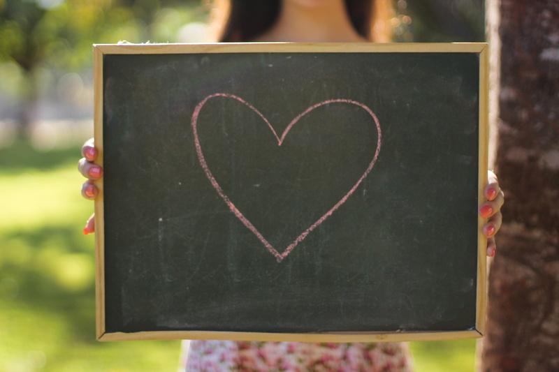 school, focus on foreground, blackboard, love, mother, passion, close-up, outdoors, heart drawn, mothers day, love story, heart, human body part, affection