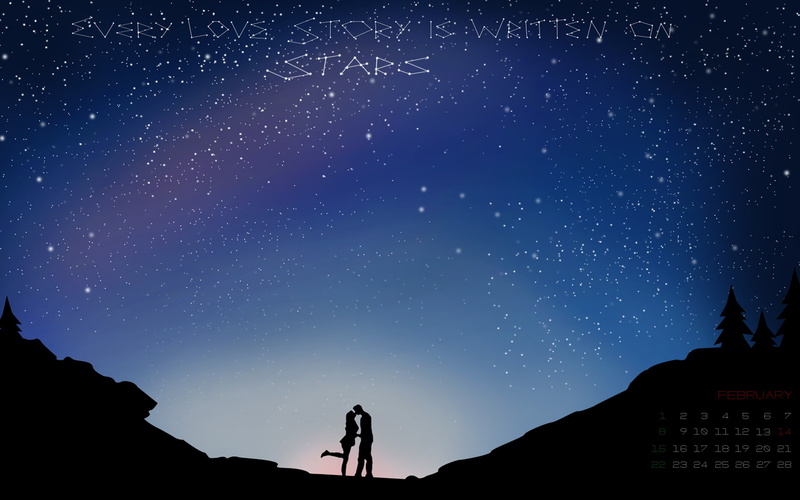 kissing, night, nature, story, outdoors, stars, silhouette, love, space, scenics - nature, leisure activity, infinity, february, sky, galaxy, milky way