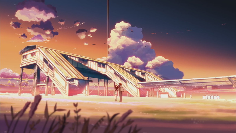 industry, factory, built structure, Makoto Shinkai, no people, cloud - sky, building exterior, sky, pollution, The Place Promised In Our Early Days, old building