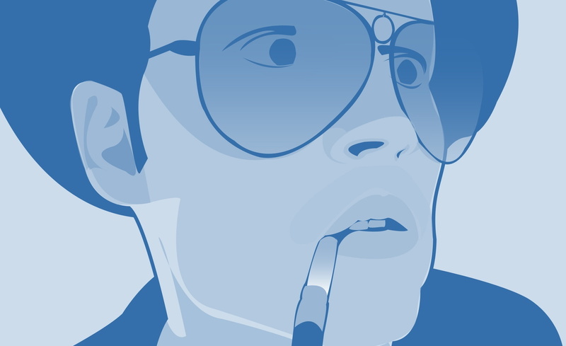 one person, representation, las, Vegas, Fear, transparent, Depp, white background, blue, still life, creativity, clip, Johnny, eyeglasses, Aero, man, glass - material