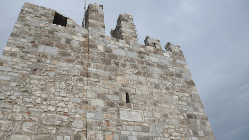 landscape, fort, brick, bodrum, stone wall, building, built structure, the castle image, castle ruins, nature, wall - building feature, wall, low angle view