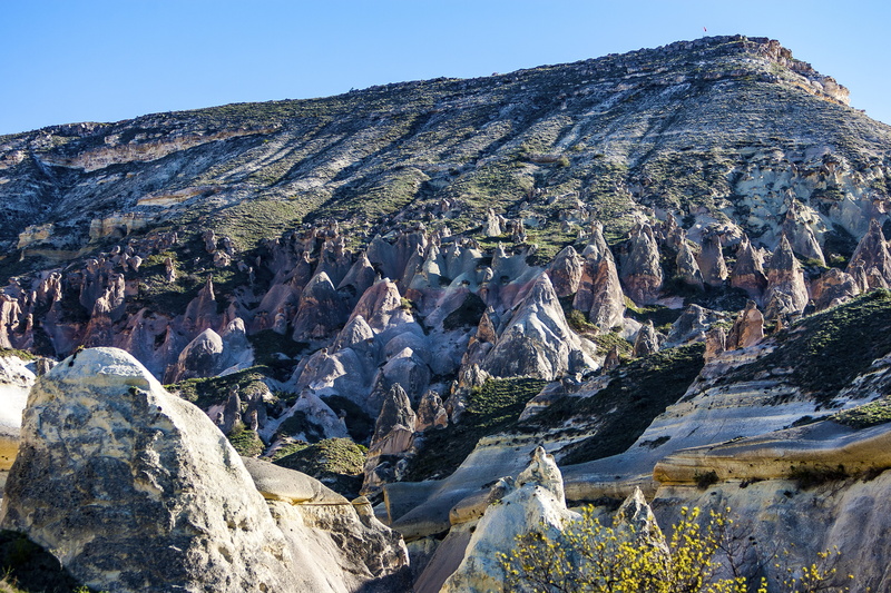 non-urban scene, solid, town, central anatolia, mountain peak, scenics - nature, canon, geology, travel destinations, environment, street, day, hulki okan tabak
