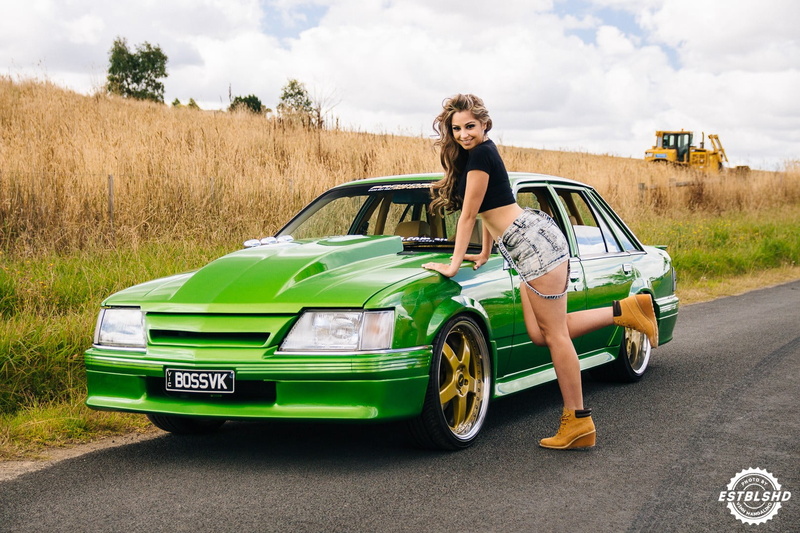 mode of transportation, day, transportation, sky, jean shorts, car, Natasha Angeleski, one person, green cars, nature, road, 720P, young adult, casual clothing