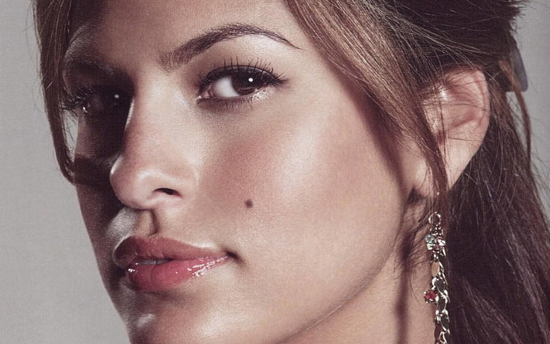 beautiful people, contemplation, Eva Mendes, young women, Actresses, human face, 720P, close-up, body part, beauty, adult, young adult, headshot, women