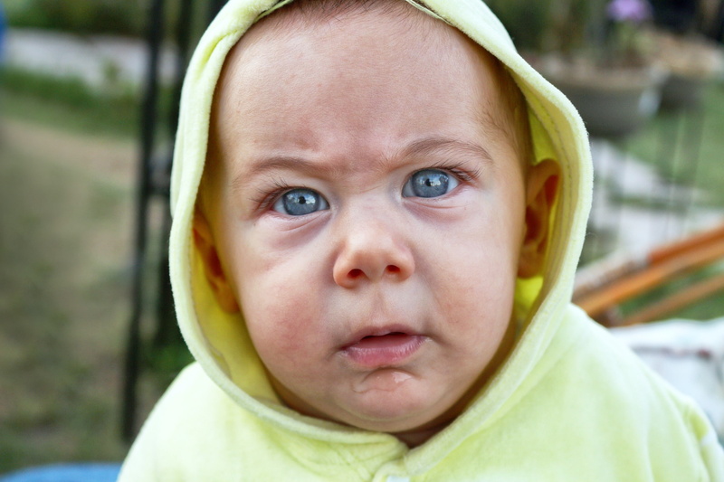 blue eyes, 1080P, angry, baby