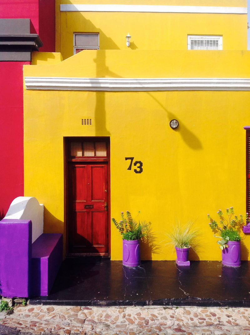 multi colored, nature, urban Scene, outdoors, pink, window, paint, architecture, 2K, cape, protection, Colourful, day, text, plant, Yellow, heritage, pink color