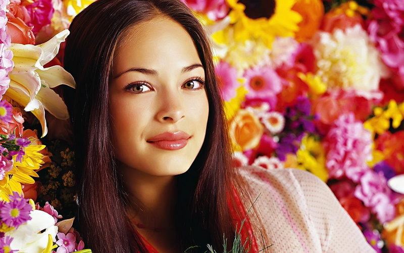 actress, haired, girl, canadian, brown, kristin, tv, kreuk, 1080P