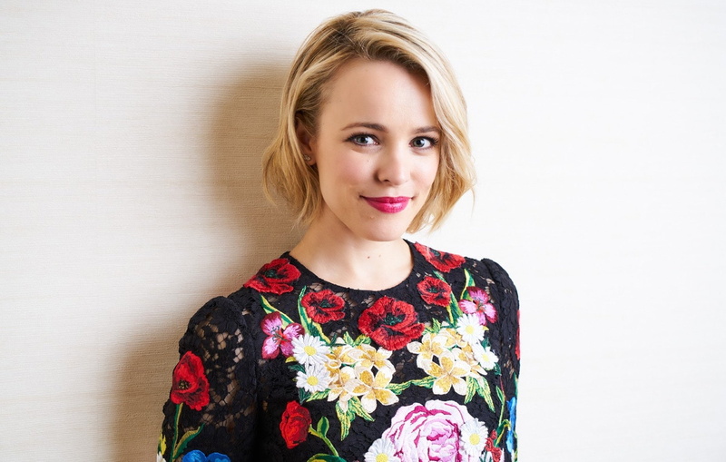 Rachel McAdams, Blonde, Lipstick, 1080P, Actress, Actresses, Canadian, Smile