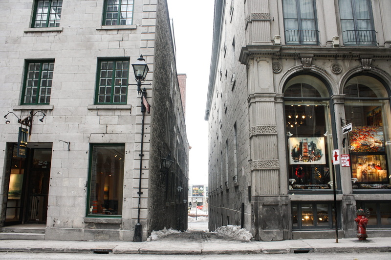 4K, cold temperature, montreal, street, outdoors, tourism, glass - material, quebec, landmark, city, building, old, nature, winter, canada, door, residential district