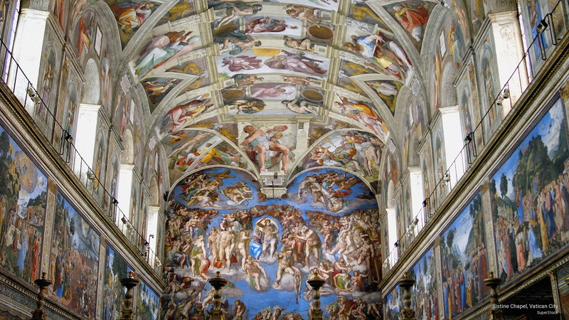 chapel, vatican, sistine, city, Landmarks, 2K