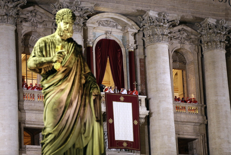 architecture, religion, paul, statue, building exterior, pope, vatican, history, faith, art and craft, saint peter, pope francis, female likeness, catholic