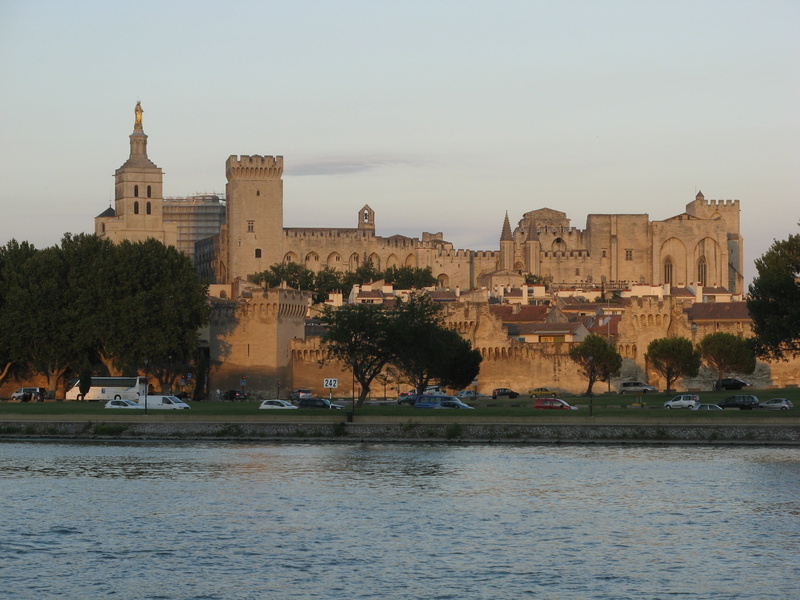 avignon, the past, provence, palace of the popes, water, nature, france, tourism, history, travel, city, travel destinations, architecture, sky, famous Place