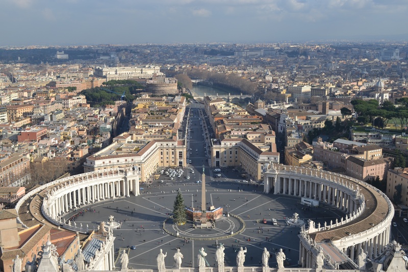 nature, built structure, vatican, statue, religion, 4K, san, christian, monument, pope, travel, basilica, building exterior, view, tourism, italy, square