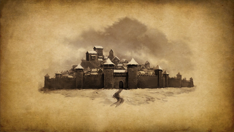 building, no people, building exterior, architecture, 1080P, textured, castle, house, black, nature, textured effect, demolished, built structure, sky