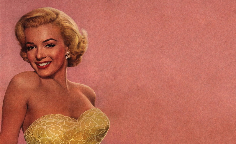 portrait, marilyn monroe, young women, studio shot, blond hair, 1080P, leisure activity, women, one person, young adult, lifestyles, indoors, hair, Movies/Marilyn Monroe