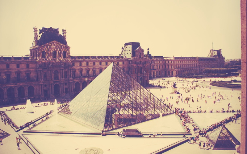 structure, tourism, paris - France, city Life, built Structure, roof, sunset, fort, clear sky, street, capital Cities, europe, brown, toned Image, cathedral