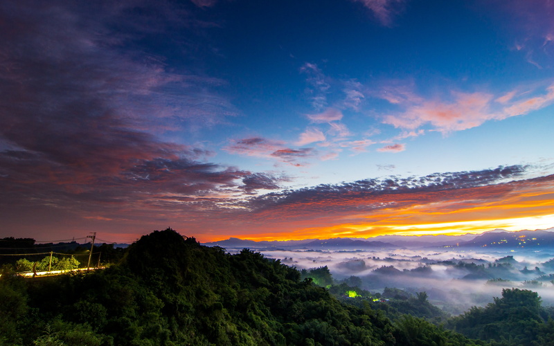 nature, idyllic, national, 4K, non-urban scene, landscape, sky, giant, architecture, forest, mountain, orange color, environment, park, cloud - sky, beauty in nature