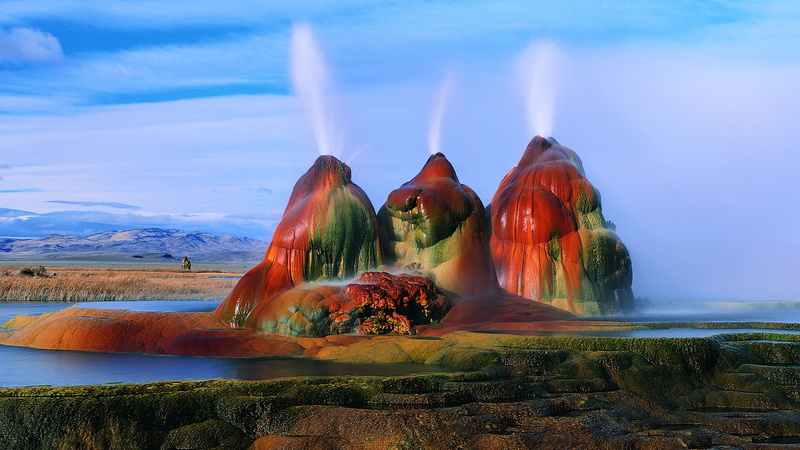  hd, nevada, geyser, 1080P, photography, fly, usa, landscape