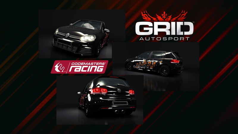 car, racing, computer game, grid autosport, Golf GTI, Racing Club, 1080P