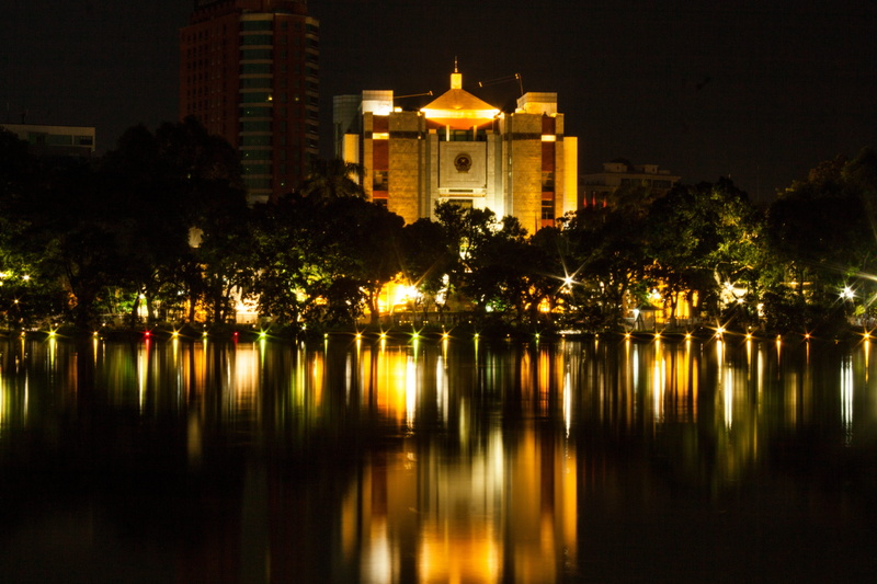 ho guom, travel destinations, illuminated, hotay, hoankiem, outdoors, ho hoan kiem, viet nam, travel, nature, religion, night, the past, no people, vietnamese