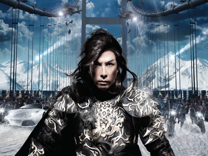 caucasian Ethnicity, donnie yen, suit, he ying, urban Scene, lifestyles, hairstyle, fashion, real people, night, bing feng chong sheng zhi men, black, portrait