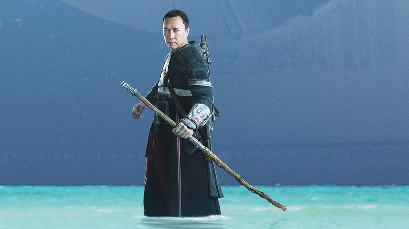 mid adult men, water, day, men, three quarter length, weapon, young men, government, one person, clothing, 720P, young adult, Donnie Yen, Star Wars, adult