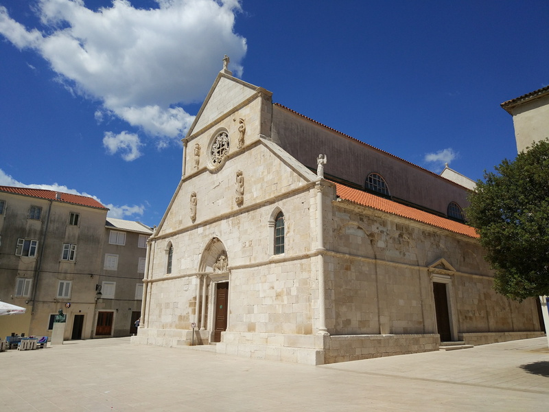 croatia, tower, spirituality, building, building exterior, church of st mary, nature, history, the past, architecture, religion, island, place of worship
