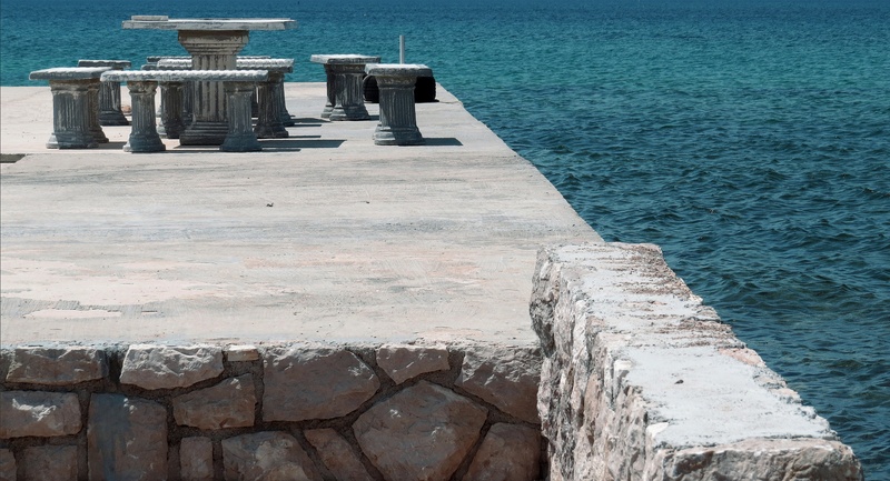 mediterranean, landscape, 4K, view, beach, post, land, pag, summer, sunlight, nature, cove, pier, no people, island, tranquil scene, tourism, tranquility