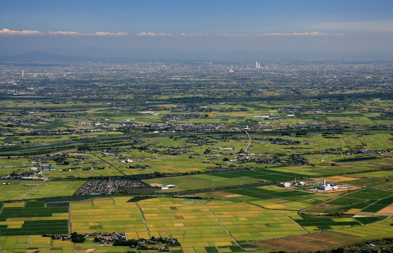 fields, Landscape, Nagoya, travel, countryside, scenics - nature, nature, sky, nagoya, skyline, cloud - sky, transportation, outdoors, rural scene, summer