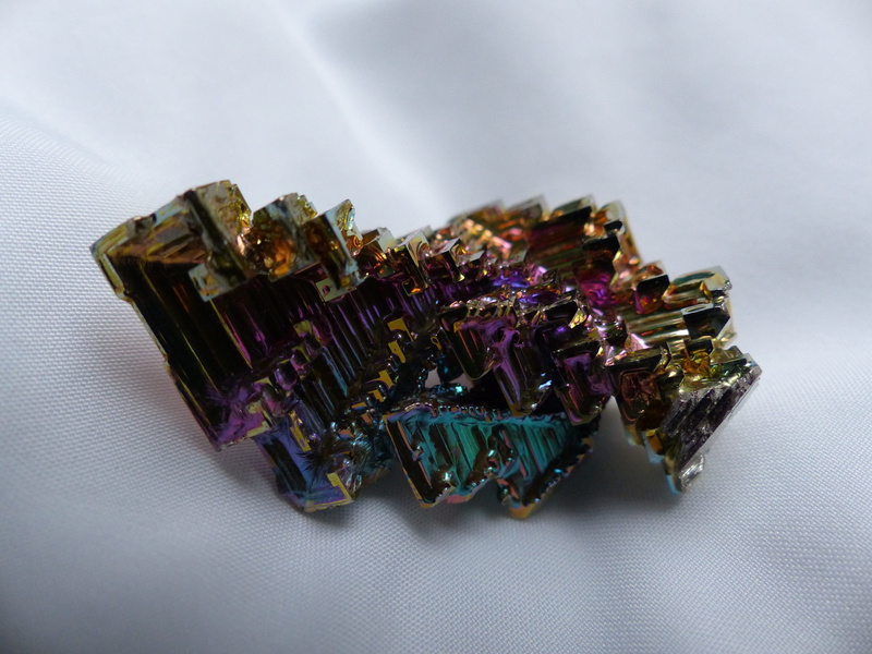 color, Glazed, spectrum, personal accessory, still life, colorful, glazed includes, synthetic bismutkristall, bismuth crystal, element, crystal structure