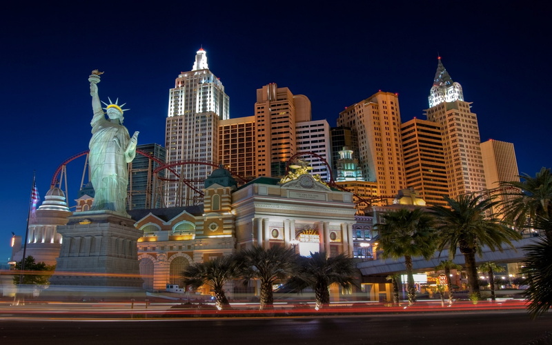 d, statue, city, 2K, night, gaming, liberty, newyork, hd, view,