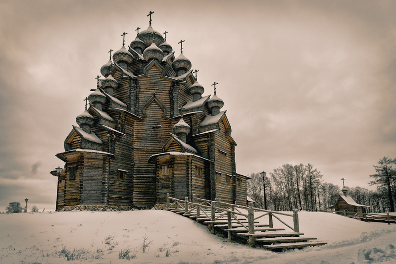 spirituality, building exterior, snow, religion, nature, building, cloud - sky, church, covering, no people, built structure, cold temperature, 1080P